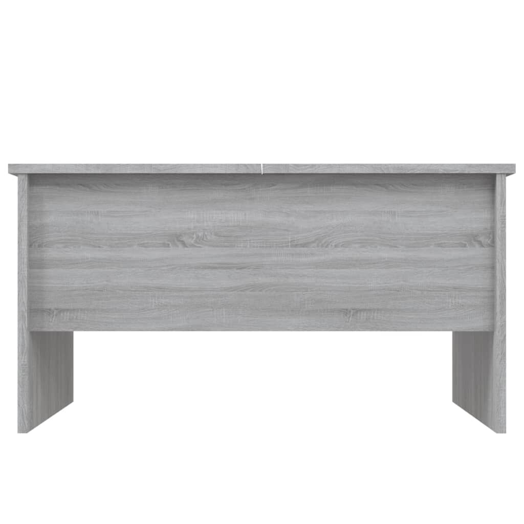 vidaXL Τραπεζάκι Σαλονιού Γκρι Sonoma80x50x42,5 εκ.Επεξεργασμένο Ξύλο