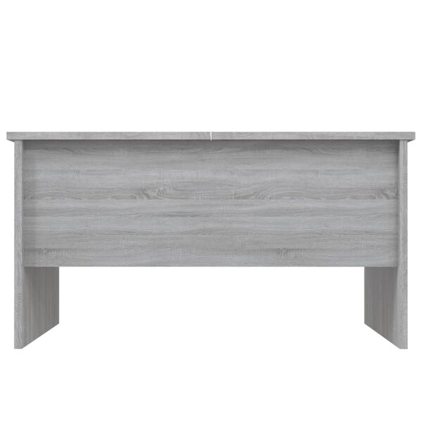 vidaXL Τραπεζάκι Σαλονιού Γκρι Sonoma80x50x42,5 εκ.Επεξεργασμένο Ξύλο
