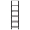 vidaXL Βιβλιοθήκη Γκρι Sonoma 50x33x188,5 εκ. Επεξεργασμένο Ξύλο