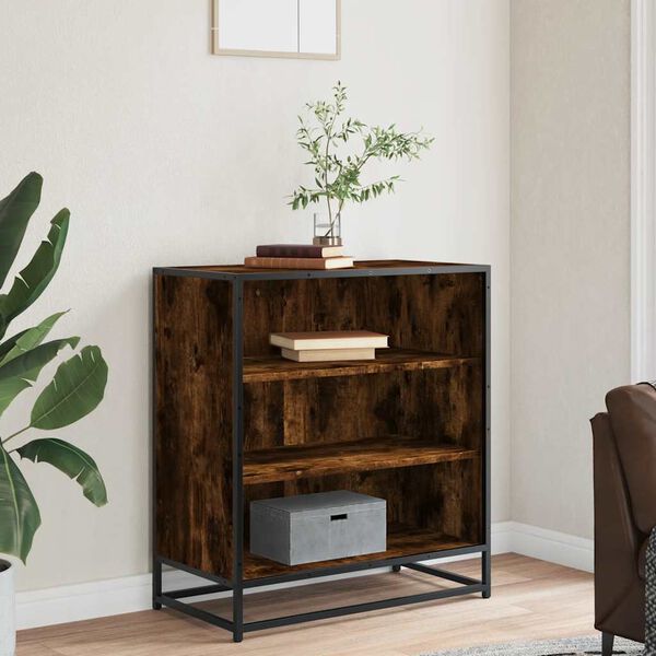 vidaXL Sideboard &Kappa;&alpha;&pi;&nu;&iota;&sigma;&tau;ή &beta;&epsilon;&lambda;&alpha;&nu;&iota;&delta;&iota;ά &Kappa;&alpha;&tau;&alpha;&sigma;&kappa;&epsilon;&upsilon;&alpha;&sigma;&mu;έ&nu;&omicron; &xi;ύ&lambda;&omicron; &kappa;&alpha;&iota; &mu;έ&tau;&alpha;&lambda;&lambda;&omicron;