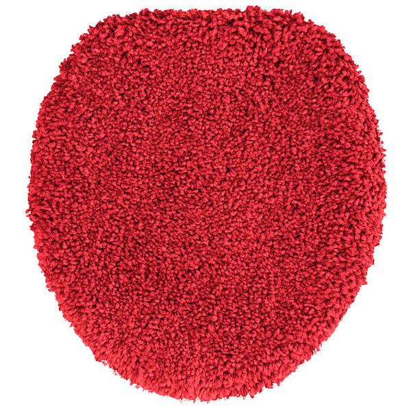 vidaXL Πατάκι μπάνιου 3 pcs Κόκκινο 50 x 50 cm Πολυπροπυλένιο