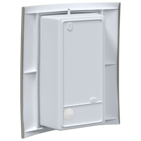 vidaXL Εξωτερικά Φωτιστικά Τοίχου 2 pcs Ασημί 23.5 x 10.5 x 26 εκ