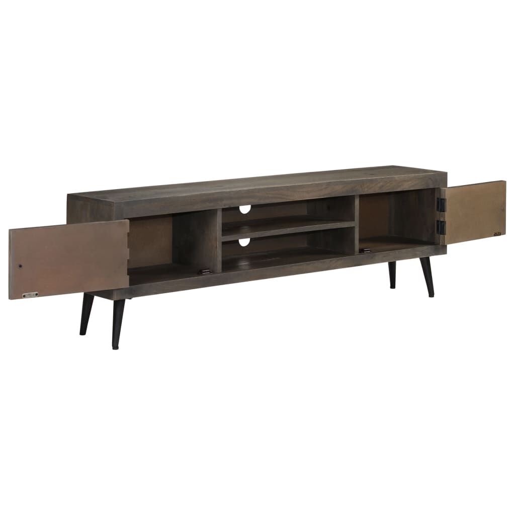 vidaXL Έπιπλο Τηλεόρασης 140 x 30 x 45 εκ. από Μασίφ Ξύλο Μάνγκο