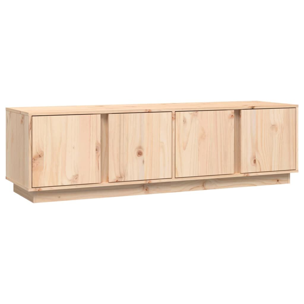 vidaXL Έπιπλο Τηλεόρασης 140 x 40 x 40 εκ. από Μασίφ Ξύλο Πεύκου