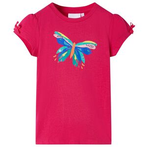 vidaXL Kids'T-shirt Pink 140 &Phi;&omega;&tau;&epsilon;&iota;&nu;ό &rho;&omicron;&zeta; 104