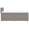 vidaXL &Kappa;&rho;&epsilon;&beta;ά&tau;&iota; Boxspring &mu;&epsilon; &Sigma;&tau;&rho;ώ&mu;&alpha; Taupe 80x200 &epsilon;&kappa;. &Upsilon;&phi;&alpha;&sigma;&mu;ά&tau;&iota;&nu;&omicron;