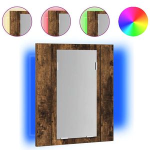 vidaXL Έ&pi;&iota;&pi;&lambda;&omicron; &Kappa;&alpha;&theta;&rho;έ&phi;&tau;&eta; &Mu;&pi;ά&nu;&iota;&omicron;&upsilon; LED &Kappa;&alpha;&pi;&nu;&iota;&sigma;&tau;ή &Delta;&rho;&upsilon;&sigmaf; 40x12x45&epsilon;&kappa; &Epsilon;&pi;&epsilon;&xi;. &Xi;ύ&lambda;&omicron;