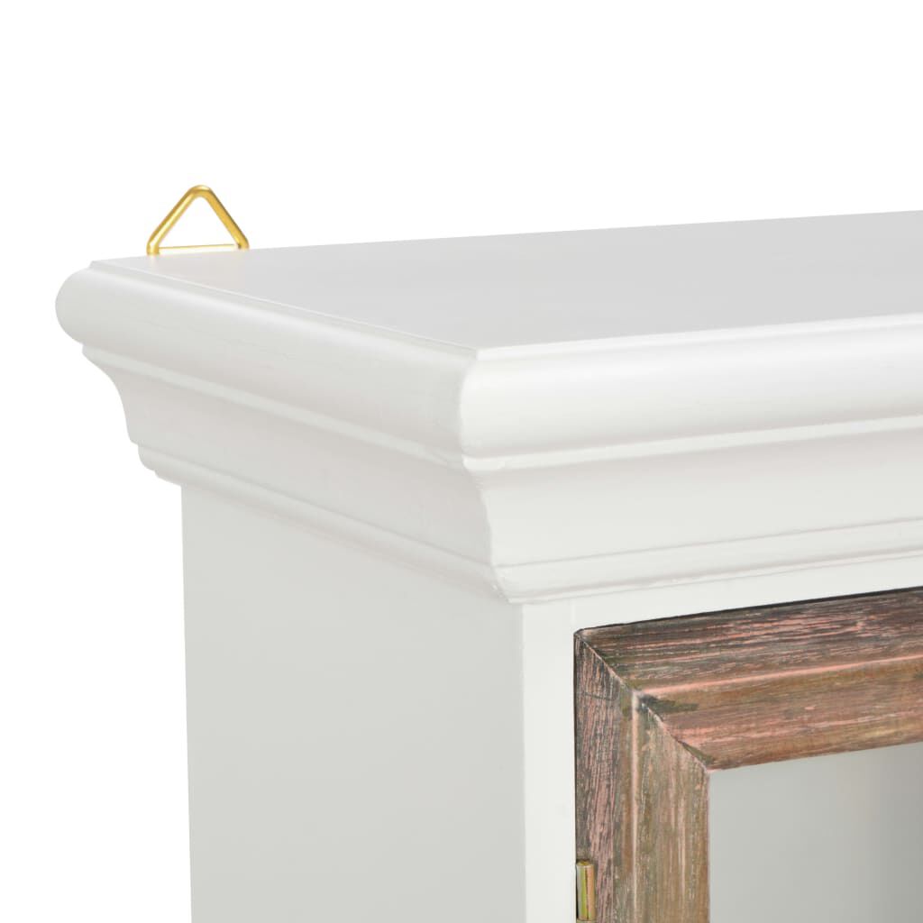 vidaXL Ντουλάπι Τοίχου Λευκό 49 x 22 x 59 εκ. από Επεξεργασμένο Ξύλο