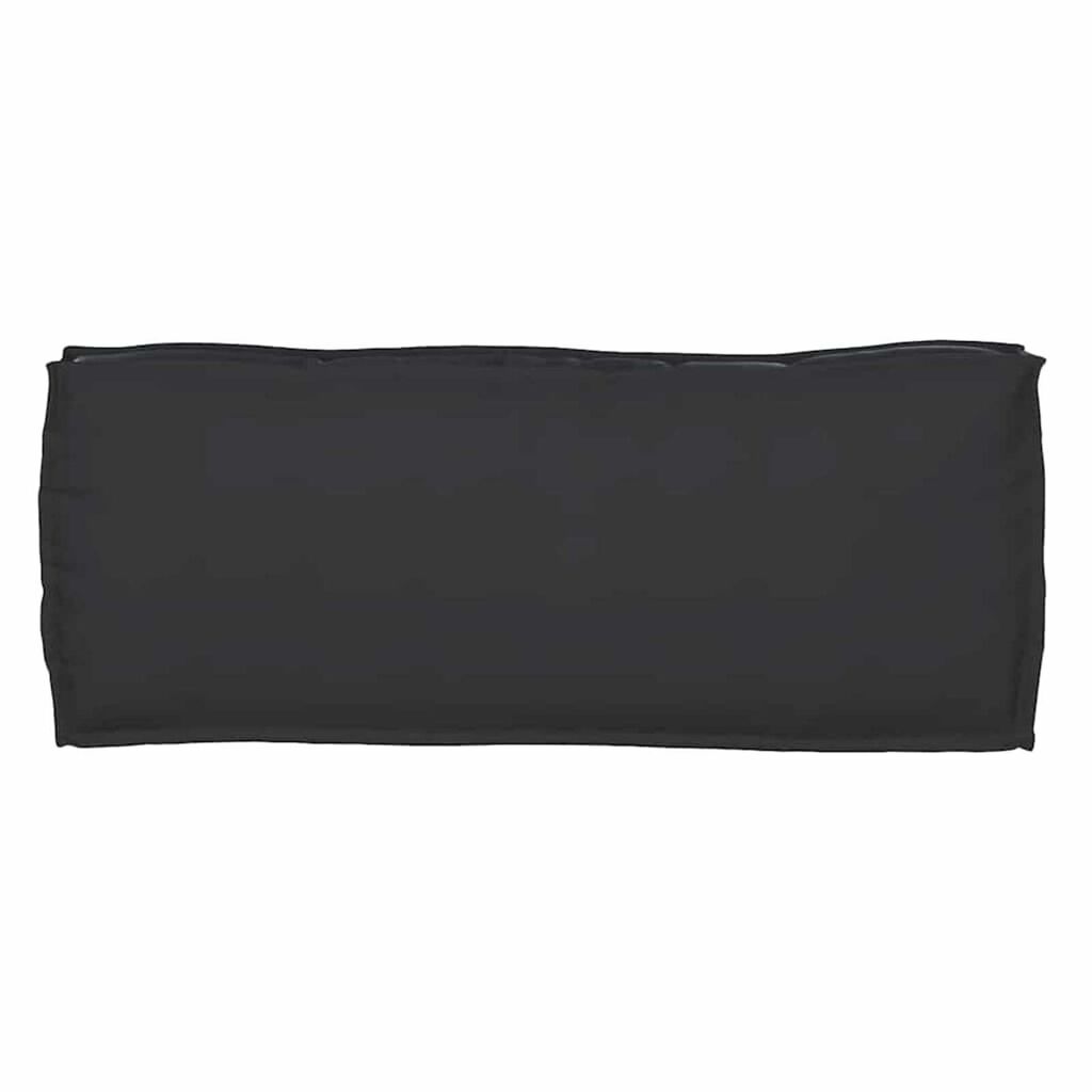 vidaXL Σετ Μαξιλαριών Πάγου 2 pcs Μαύρο 100 x 40 x 8 εκ Ύφασμα Oxford