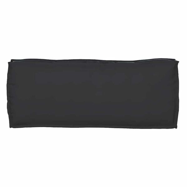 vidaXL Σετ Μαξιλαριών Πάγου 2 pcs Μαύρο 100 x 40 x 8 εκ Ύφασμα Oxford
