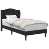 vidaXL &Sigma;&kappa;&epsilon;&lambda;&epsilon;&tau;ό&sigmaf; &Kappa;&rho;&epsilon;&beta;&alpha;&tau;&iota;&omicron;ύ &mu;&epsilon; &kappa;&epsilon;&phi;&alpha;&lambda;ά&rho;&iota; &Mu;&alpha;ύ&rho;&omicron; 90 x 190 cm &Beta;&epsilon;&lambda;&omicron;ύ&delta;&omicron;