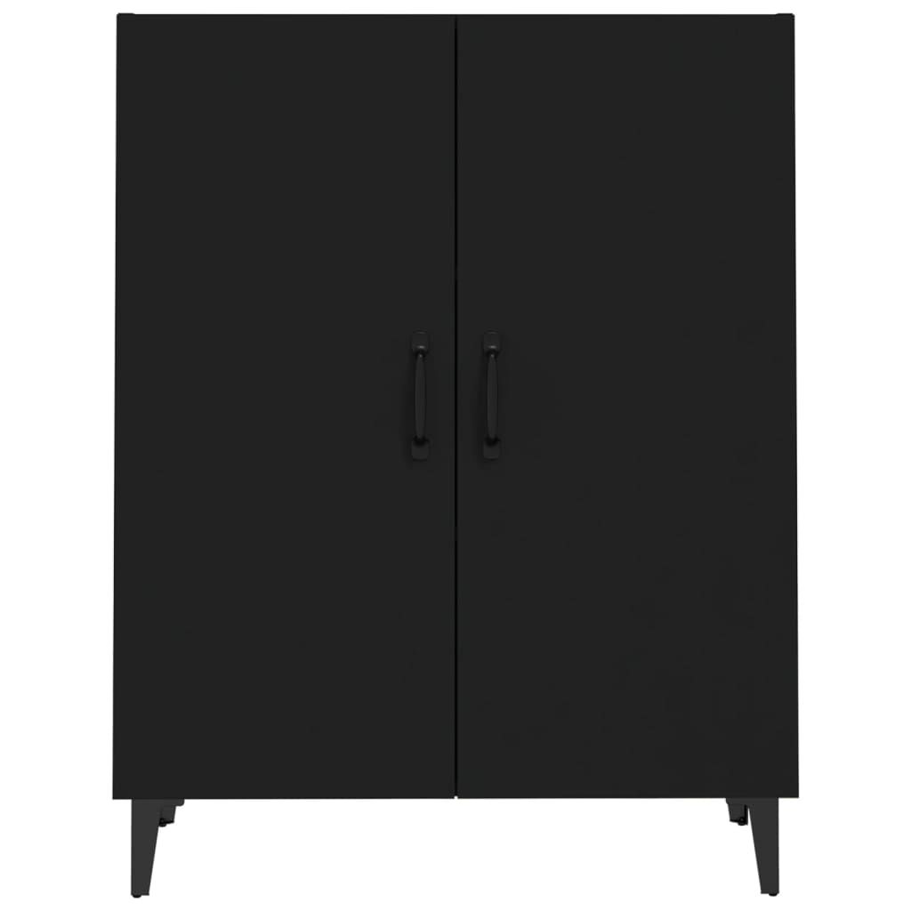 vidaXL Ντουλάπι Μαύρο 70 x 34 x 90 εκ. από Επεξεργασμένο Ξύλο