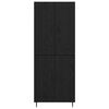 vidaXL Highboard 2 pcs &Mu;&alpha;ύ&rho;&eta; &Omicron;&xi;&upsilon;ά &Epsilon;&pi;&epsilon;&xi;&epsilon;&rho;&gamma;&alpha;&sigma;&mu;έ&nu;&omicron; &xi;ύ&lambda;&omicron;