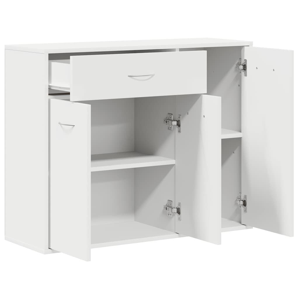vidaXL Μπουφές Λευκός 88 x 30 x 70 εκ. από Επεξ. Ξύλο