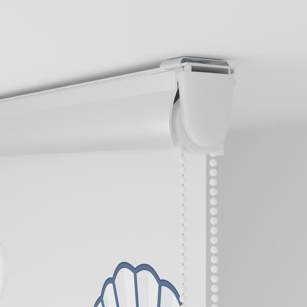 vidaXL Κουρτίνα Μπάνιου Ρολό κασέτα 140x240εκ. Πλάτος υφάσματος 136εκ.