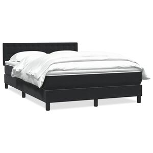 vidaXL &Kappa;&rho;&epsilon;&beta;ά&tau;&iota; Boxspring &mu;&epsilon; &Sigma;&tau;&rho;ώ&mu;&alpha; &Mu;&alpha;ύ&rho;&omicron; 1140x210 &epsilon;&kappa;. &Beta;&epsilon;&lambda;&omicron;ύ&delta;&iota;&nu;&omicron;