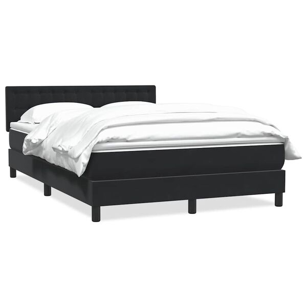 vidaXL &Kappa;&rho;&epsilon;&beta;ά&tau;&iota; Boxspring &mu;&epsilon; &Sigma;&tau;&rho;ώ&mu;&alpha; &Mu;&alpha;ύ&rho;&omicron; 1140x210 &epsilon;&kappa;. &Beta;&epsilon;&lambda;&omicron;ύ&delta;&iota;&nu;&omicron;