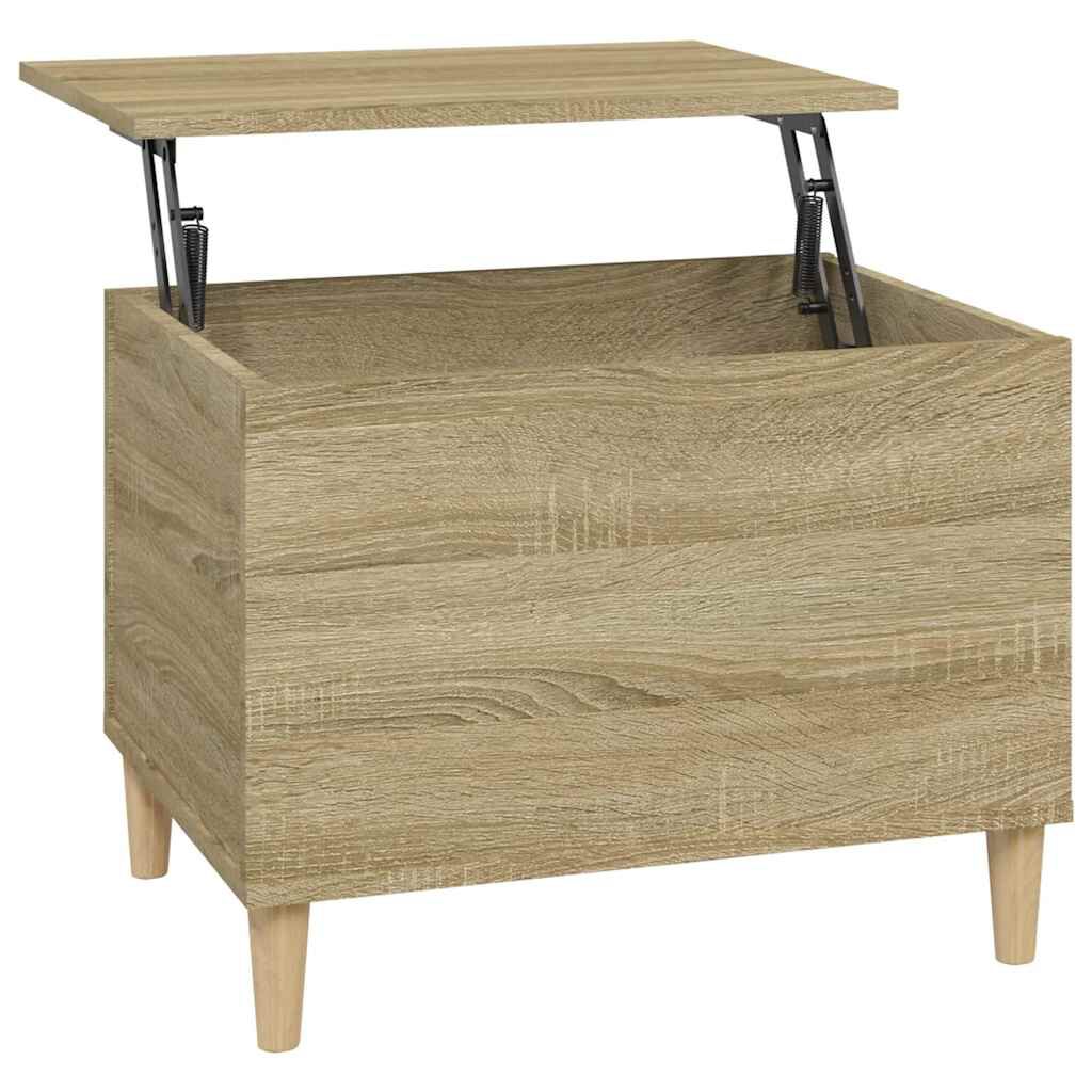 vidaXL Τραπεζάκι Σαλονιού Sonoma Δρυς 60x44,5x45εκ. Επεξεργασμένο Ξύλο
