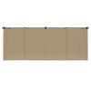 vidaXL Κιόσκι με Κουρτίνες Taupe 6x3 μ. Ατσάλινο