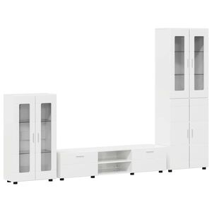 vidaXL &Sigma;&epsilon;&tau; &epsilon;&pi;ί&pi;&lambda;&omicron;&upsilon; &tau;&eta;&lambda;&epsilon;ό&rho;&alpha;&sigma;&eta;&sigmaf; FLORIN 3 pcs &Upsilon;&psi;&eta;&lambda;ή&sigmaf; &gamma;&upsilon;&alpha;&lambda;ά&delta;&alpha;&sigmaf; &lambda;&epsilon;&upsilon;&kappa;ό