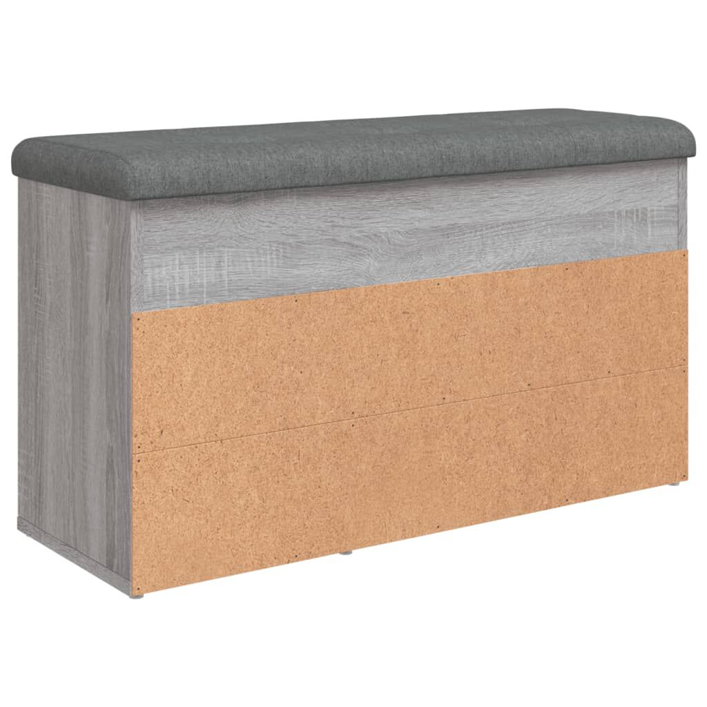 vidaXL Παπουτσοθήκη Γκρι Sonoma 82x32x45,5 εκ. από Επεξεργασμένο Ξύλο