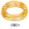 vidaXL &Lambda;&alpha;&mu;&pi;ά&kappa;&iota;&alpha; LED &Sigma;&epsilon;&iota;&rho;ά Micro 8 &Lambda;&epsilon;&iota;&tau;&omicron;&upsilon;&rho;&gamma;ί&epsilon;&sigmaf; &Theta;&epsilon;&rho;&mu;ό &Lambda;&epsilon;&upsilon;&kappa;ό 40&mu;. 400 LED