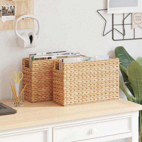 vidaXL &Kappa;&alpha;&lambda;ά&theta;&iota;&alpha; &Mu;&alpha;&gamma;azines 2 pcs &Phi;&upsilon;&sigma;&iota;&kappa;ό 39 x 14 x 25 &epsilon;&kappa; &Upsilon;ά&kappa;&iota;&nu;&theta;&omicron;&sigmaf; &nu;&epsilon;&rho;&omicron;ύ