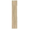 vidaXL Ραφιέρα με Ντουλάπια Sonoma Δρυς 80x42,5x225 εκ. Επεξ. Ξύλο