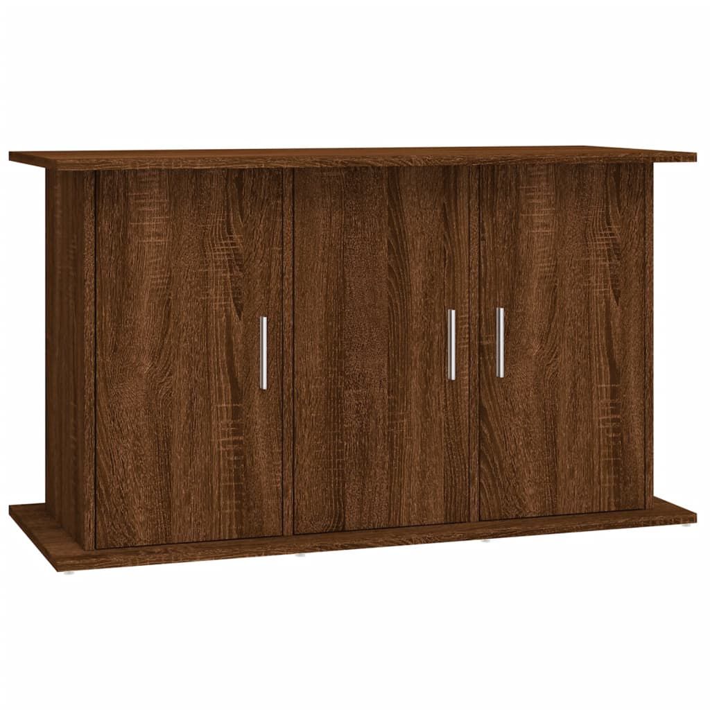 vidaXL Βάση Ενυδρείου Καφέ Δρυς 101x41x58 εκ. από Επεξεργασμένο Ξύλο