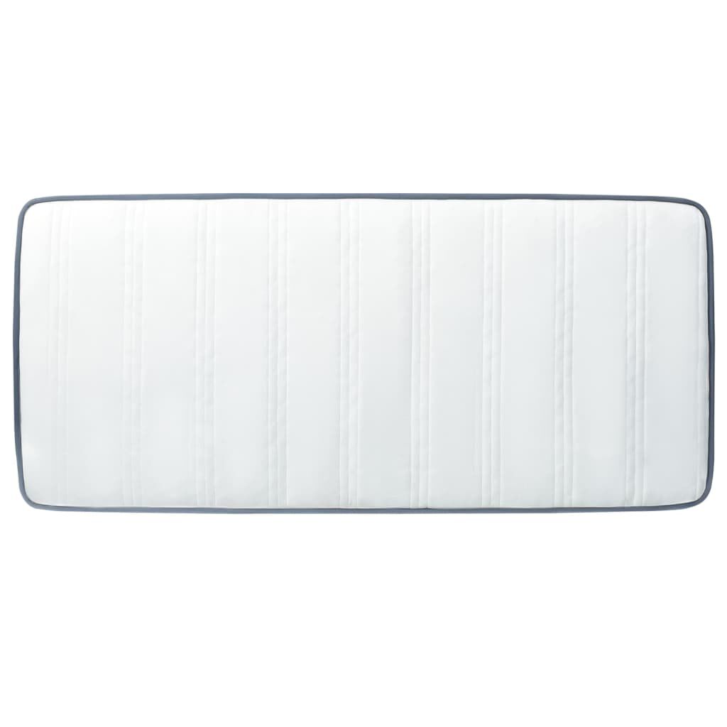 vidaXL Στρώμα Boxspring 160x80x20 εκ. μέτριας απαλότητας Υφασμάτινο