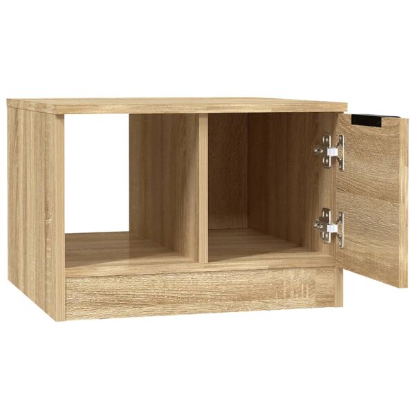 vidaXL Τραπεζάκι Σαλονιού Sonoma Δρυς 50x50x36 εκ. Επεξεργασμένο Ξύλο