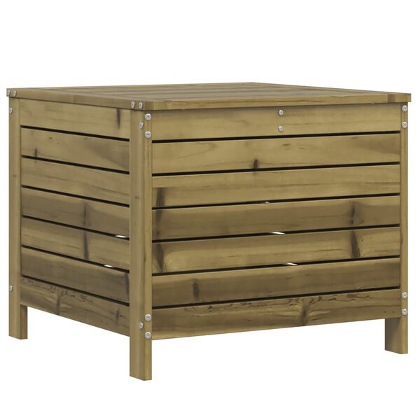 vidaXL Υποπόδιο Κήπου 62 x 63,5 x 53,5 εκ. από Εμποτισμένο Ξύλο Πεύκου