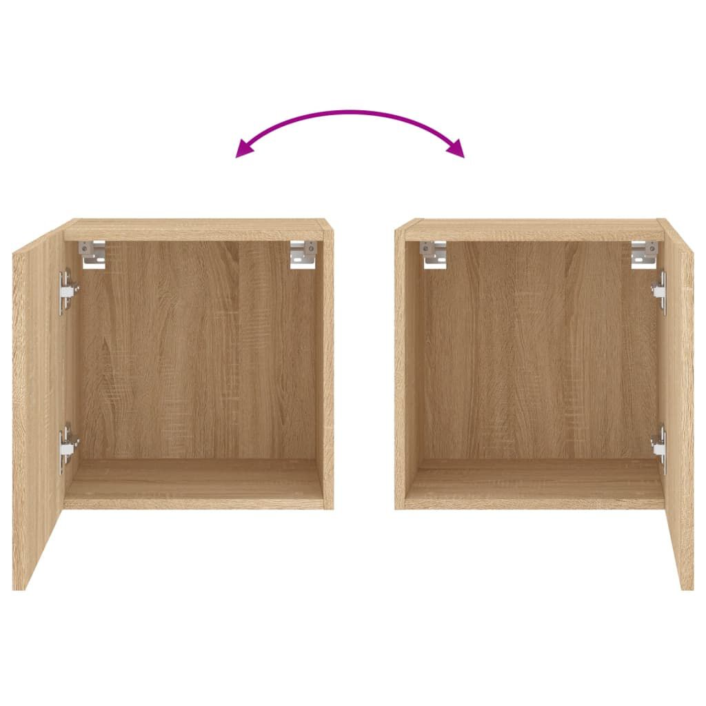 vidaXL Έπιπλο Τοίχου Τηλεόρασης Sonoma Δρυς 40,5x30x40 εκ. Επεξ. Ξύλο
