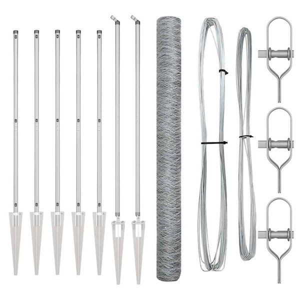 vidaXL &Sigma;&tau;ύ&lambda;&omicron;&sigmaf; &Pi;&epsilon;&rho;&iota;&phi;&rho;ά&xi;&epsilon;&omega;&nu; &Alpha;&sigma;&eta;&mu;ί 10 x 1,5 &mu;. (36 &chi;&iota;&lambda;. &delta;ί&chi;&tau;&upsilon;) &Alpha;&tau;&sigma;ά&lambda;&iota;