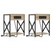 vidaXL &Kappa;&omicron;&mu;&omicron;&delta;ί&nu;&omicron; 2 &tau;&mu;&chi;. &Delta;&rho;ύ&sigmaf; Sonoma 41 x 31 x 51 &epsilon;&kappa;. &Epsilon;&pi;&epsilon;&xi;&epsilon;&rho;&gamma;&alpha;&sigma;&mu;έ&nu;&omicron; &Xi;ύ&lambda;&omicron;