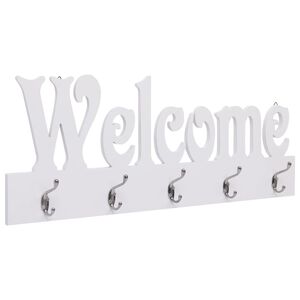 vidaXL &Kappa;&rho;&epsilon;&mu;ά&sigma;&tau;&rho;&alpha; &Tau;&omicron;ί&chi;&omicron;&upsilon; &laquo;WELCOME&raquo; &Lambda;&epsilon;&upsilon;&kappa;ή 74 x 29,5 &epsilon;&kappa;.