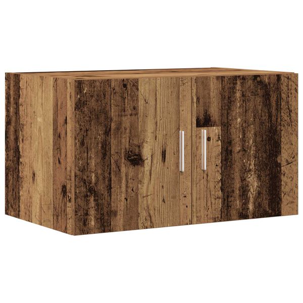 vidaXL Ντουλάπα Αποθήκευσης Παλιό Ξύλο 70x42.5x225 εκ. Επεξεργασμένο Ξύλο