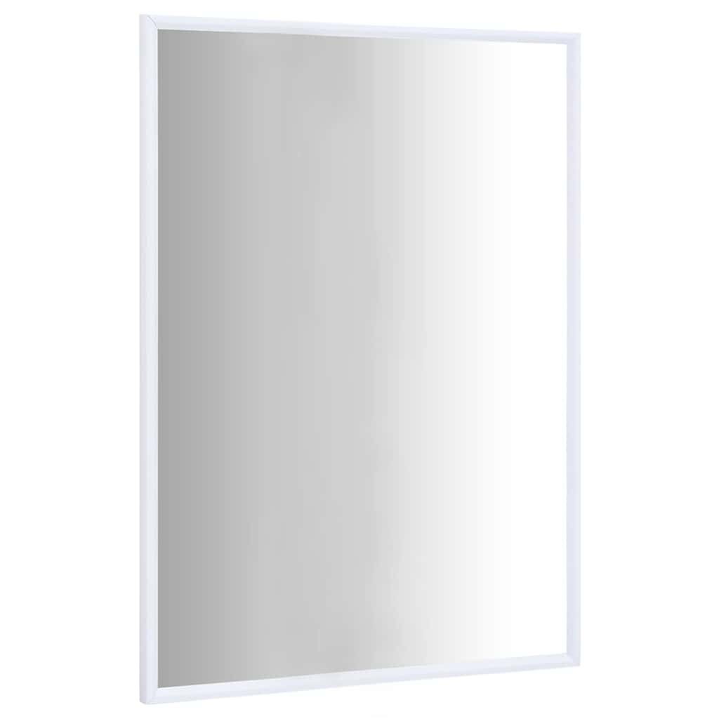 vidaXL Καθρέφτης Λευκός 70 x 50 εκ.