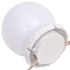 vidaXL Φωτιστικά Καθρέφτη με 8 LED Λάμπες Θερμό και Ψυχρό Λευκό