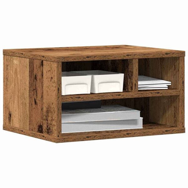vidaXL Σταντ Εκτυπωτή Παλαιό ξύλο 40 x 32 x 22.5 εκ Επεξεργασμένο ξύλο