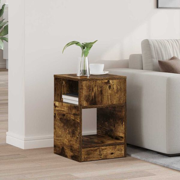 vidaXL End Table &Kappa;&alpha;&pi;&nu;&iota;&sigma;&tau;ό &Delta;&rho;ύ&sigmaf; 30,5 x 30 x 45 &epsilon;&kappa; &Epsilon;&pi;&epsilon;&xi;&epsilon;&rho;&gamma;&alpha;&sigma;&mu;έ&nu;&omicron; &xi;ύ&lambda;&omicron;