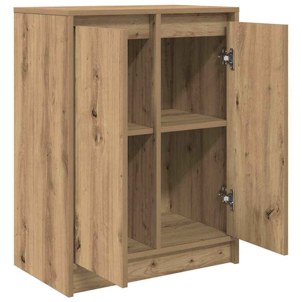 vidaXL Ντουλάπι τεχνίτης Δρυς 57x34x76 εκ. από Επεξεργασμένο Ξύλο