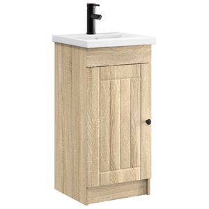 vidaXL &Kappa;&alpha;&theta;&rho;έ&phi;&tau;&eta;&sigmaf; &mu;&pi;ά&nu;&iota;&omicron;&upsilon; &mu;&epsilon; &nu;&iota;&pi;&tau;ή&rho;&alpha; Sonoma &Delta;&rho;&upsilon;&sigmaf; 42 x 40 x 84,5 &epsilon;&kappa;