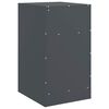 vidaXL Κομοδίνο Ανθρακί 34,5x39x62 εκ. από Χάλυβα