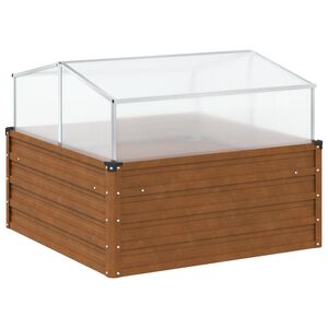 vidaXL Ζαρντινιέρα Ατσάλι Σκληρυθέν στον Αέρα