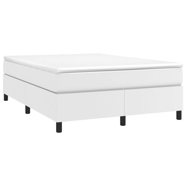 vidaXL &Kappa;&rho;&epsilon;&beta;ά&tau;&iota; Boxspring &mu;&epsilon; &Sigma;&tau;&rho;ώ&mu;&alpha; &Lambda;&epsilon;&upsilon;&kappa;ό 140x200&epsilon;&kappa;.&alpha;&pi;ό &Sigma;&upsilon;&nu;&theta;&epsilon;&tau;&iota;&kappa;ό &Delta;έ&rho;&mu;&alpha;