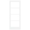 vidaXL Εσωτερική Πόρτα με Γυαλί ORKDAL Λευκό 78 x 202 εκ.