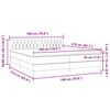 vidaXL &Kappa;&rho;&epsilon;&beta;ά&tau;&iota; Boxspring &mu;&epsilon; &Sigma;&tau;&rho;ώ&mu;&alpha; &Rho;&omicron;&zeta; 180x210 &epsilon;&kappa;. &Beta;&epsilon;&lambda;&omicron;ύ&delta;&iota;&nu;&omicron;