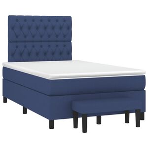 vidaXL &Kappa;&rho;&epsilon;&beta;ά&tau;&iota; Boxspring &mu;&epsilon; &Sigma;&tau;&rho;ώ&mu;&alpha; &Mu;&pi;&lambda;&epsilon; 120x190 &epsilon;&kappa;. &Upsilon;&phi;&alpha;&sigma;&mu;ά&tau;&iota;&nu;&omicron;
