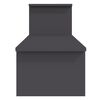 vidaXL Έπιπλο Τηλεόρασης Γκρι 180 x 30 x 43 εκ. από Επεξ. Ξύλο